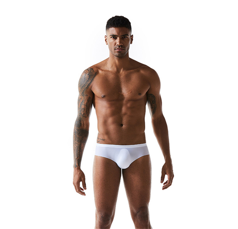 Ropa interior sexy para hombre, calzoncillos de una pieza con bolsillo convexo en U, sin costuras, cueca, bikini ► Foto 1/6