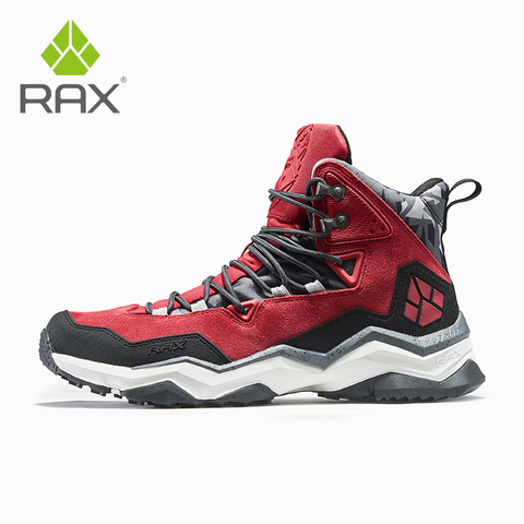 Rax-Botas de senderismo impermeables para hombre, zapatillas deportivas de cuero, botas de Trekking impermeables, zapatos de combate táctico ► Foto 1/6