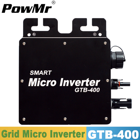 Microinversor de red GTB-400, conversor Solar inteligente de 120V, 230V, CC/CA, 22-50V, comunicación inalámbrica con monitoreo WIFI ► Foto 1/6