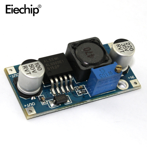 XL6009 DC-DC Módulo de aumento de potencia de salida es ajustable Super LM2577 Módulo de aumento DC Step Up Converter Boost Board ► Foto 1/6