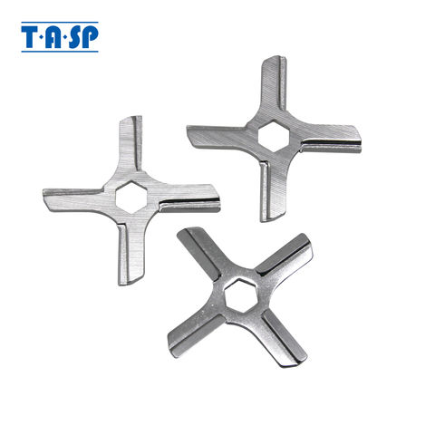 Cuchilla de acero inoxidable para picadora de carne, piezas de repuesto para Moulinex HV3/KRUPS F402 Daewoo, aparato de cocina, 3 uds. ► Foto 1/6