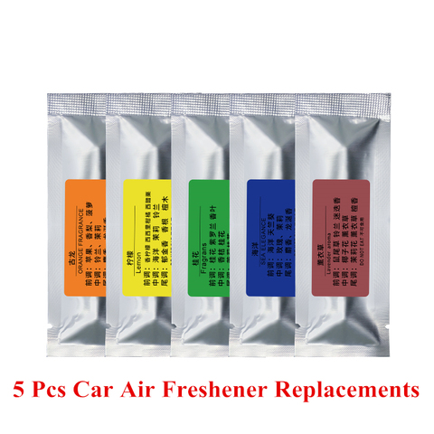 1 piezas ambientador de aire del coche de sustitución del Perfume del coche de estilo aire acondicionado Perfume de ventilación en el coche de ambientador de aire purificador de ► Foto 1/6