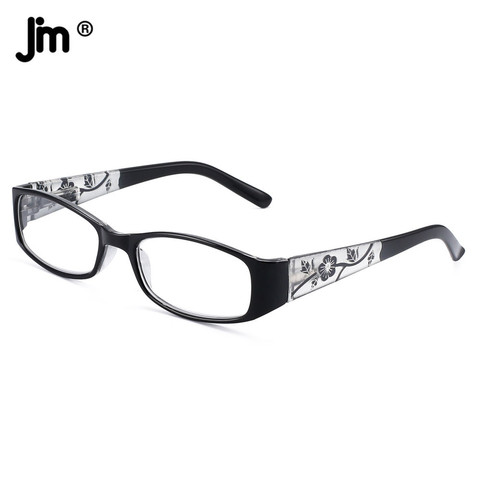 JM Vintage primavera bisagra cuadrado gafas de lectura mujeres espesar brazo Vintage lupa de presbicia dioptrías gafas ► Foto 1/6