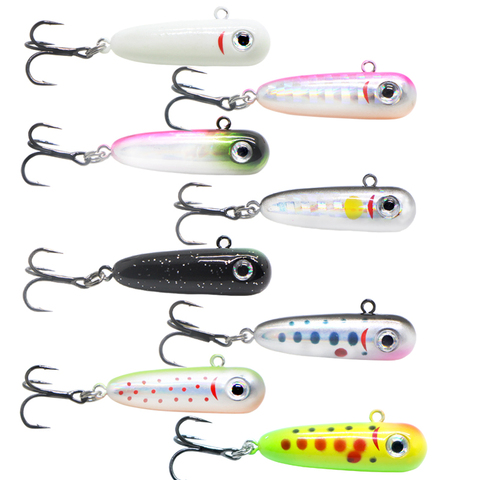 Uds Mini Crankbait para piscardo se hunde cebo estilo lápiz 32mm/3g 38mm/4,4g 3D ojos artificiales carnada bajo Pike atraer diseño japonés ► Foto 1/4