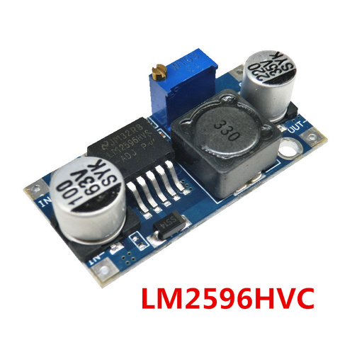 LM2596HVS LM2596 HV LM2596HV DC-DC módulo de potencia de convertidor Buck de reducción ajustable 4,5-50V a 3-35V limitador de Urrent ► Foto 1/1