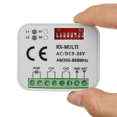 RX-receptor múltiple para puerta de garaje, mando a distancia superior 432EV, TOP-432NA, TOP432NA, Universal, 433,92 Mhz ► Foto 1/6