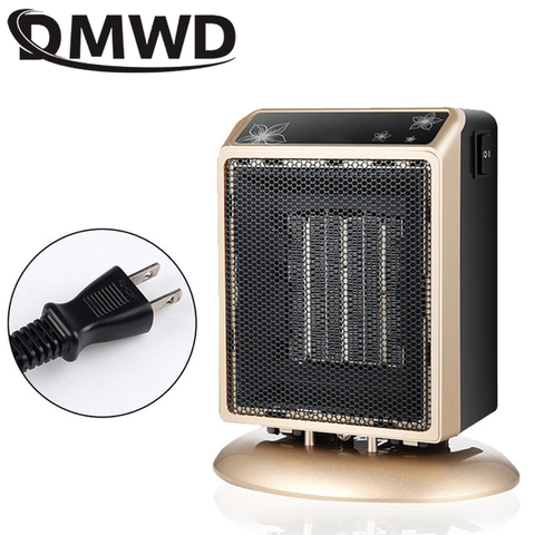 DMWD-calefactor cerámico PTC portátil, radiador de estufa, Mini ventilador de calefacción de viento caliente eléctrico para invierno, 110V/220V, EU ► Foto 1/5