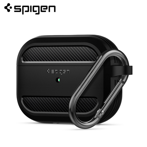 Funda protectora resistente Spigen para AirPods Pro-mate negro ASD00540 ► Foto 1/6