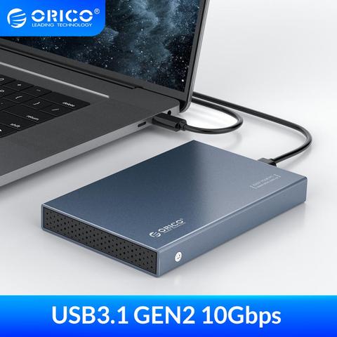 Carcasa ORICO HDD de 2,5 pulgadas SATA a USB 3,1 tipo C Gen 2, carcasa para Samsung Seagate SSD 4TB, caja de disco duro, carcasa externa HDD ► Foto 1/6