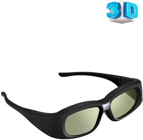 Gafas de obturador activo 3D DLP Link, 144Hz, recargables, para proyectores 3D DLP, compatibles con Acer, ViewSonic, BenQ, Vivitek Optoma ► Foto 1/6