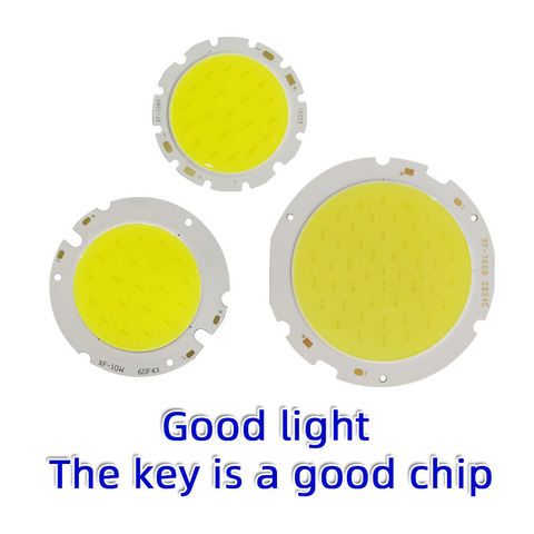 Chip de fuente LED para lámparas de luz descendente, COB, cuentas de bombilla, placa de chip de superficie integrada, 12W, 15W, 20W, 30W, 40W, 50W ► Foto 1/5