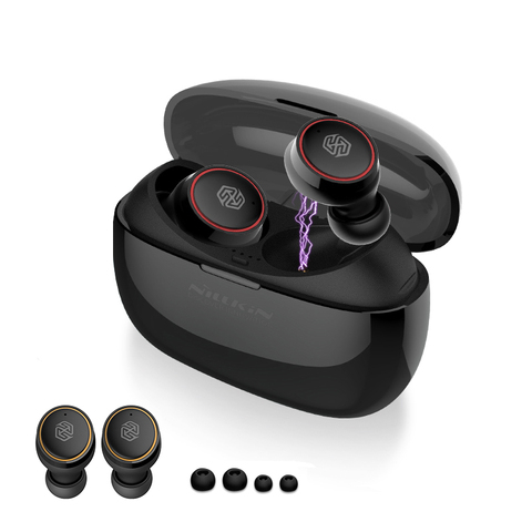 NILLKIN TWS auricular bluetooth 5,0 auricular con funda de carga micrófono manos libres auriculares Gaming teléfonos inalámbricos cabeza ► Foto 1/6