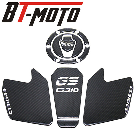 Almohadilla de tanque Real G310GS para motocicleta, adhesivo Protector de motocicleta, apliques para BMW G310 GS, 1 Juego ► Foto 1/6