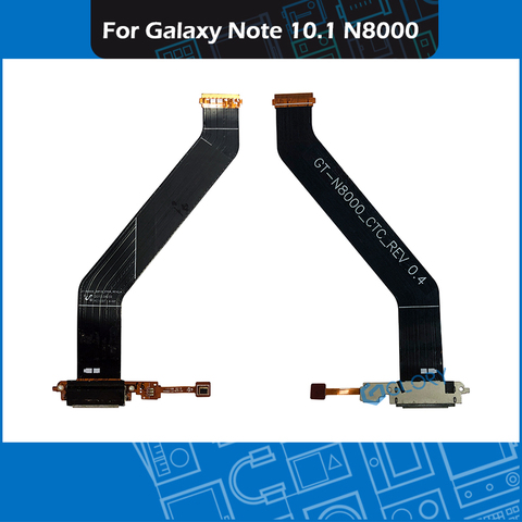 GT-N8000 REV 0,4-Base de carga USB, conector de puerto de carga, Cable flexible para Samsung Galaxy Note 10,1 N8000 ► Foto 1/6