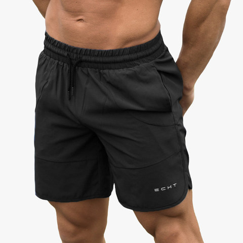 ¡Novedad de 2022! Pantalones cortos holgados de gimnasio para hombre, pantalones para culturismo, pantalones cortos geniales de secado rápido para verano, pantalones de playa informales para hombre ► Foto 1/6