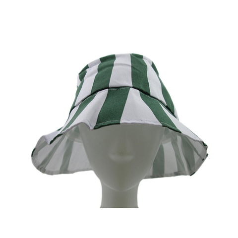 Brdwn-Sombrero de cosplay de urahara kisuke unisex, gorra de cosplay con estampado de sandía a rayas verdes y blancas ► Foto 1/4