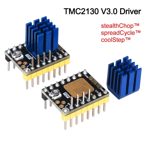 BIGTREETECH TMC2130 V3.0 SPI controlador de Motor paso a paso silencioso 3D piezas de la impresora del TMC2209 TMC2208 A4988 SKR V1.3 Pro MKS GEN L Junta ► Foto 1/6