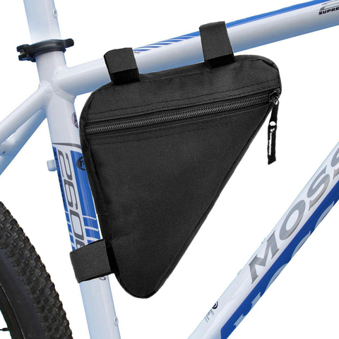 LISM-bolsa para manillar de tubo delantero para bicicleta, resistente al agua, triangular, accesorios de soporte para bicicleta ► Foto 1/6