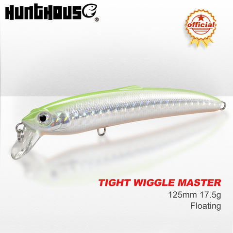 Hunthouse-SEÑUELOS jerkbaits saruna minnow Señuelo de Pesca de Mar, cebo duro de 12,5 cm/17,5g 14,7 cm/27g, gancho de origen sólido para pesca de lubina ► Foto 1/6