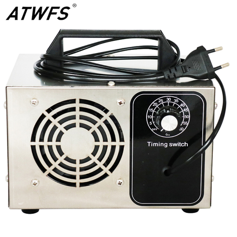 ATWFS generador de Ozono 220v 48g/36g/28g/24g/20g ozonizador purificador de aire purificador de hogar tratamiento esterilizador Ozono eliminar formaldehído ► Foto 1/6