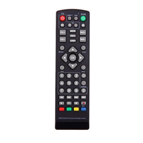 Reemplazo de Control remoto IR Universal para TV, DVB-T2, receptor de televisión satélite, uso doméstico, 1 ud. ► Foto 1/6