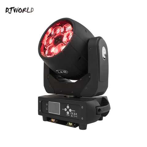 Djworld-ojo de abeja 6x40W, 4 en 1 RGBW cabezal móvil, LED, efecto de luz, Zoom, lavado DMX, escenario, discoteca, boda, fiesta, Club de DJ, envío rápido ► Foto 1/6