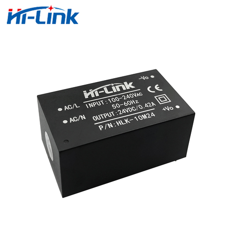 Envío Gratis hi-link nuevo 220v 24V 10W AC DC interruptor aislado fuente de alimentación módulo AC DC convertidor HLK-10M24 ► Foto 1/5