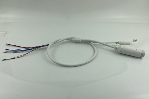 Cable Lan PoE de 48V para placa de Módulo de cámara IP, Cable RJ45 de 802, 3at/af de CC de 2,1mm x 5,5mm, 10/100Mbps, línea de cobre de 0,6 m ► Foto 1/5