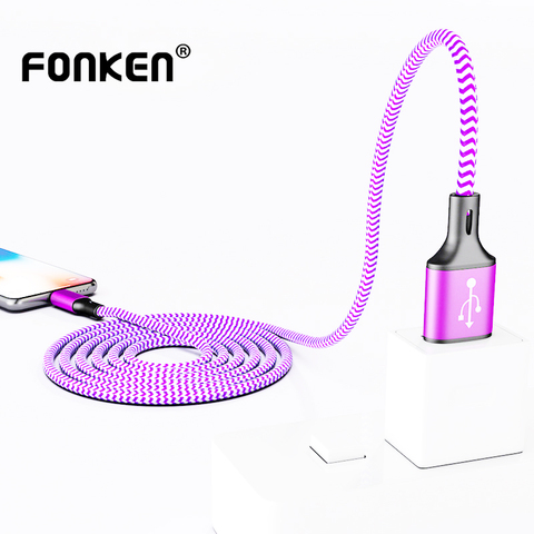 FONKEN-Cable USB tipo C de carga superrápida, 5A, para Huawei, cargador tipo C, Cable de teléfono móvil para Xiaomi y Samsung ► Foto 1/6