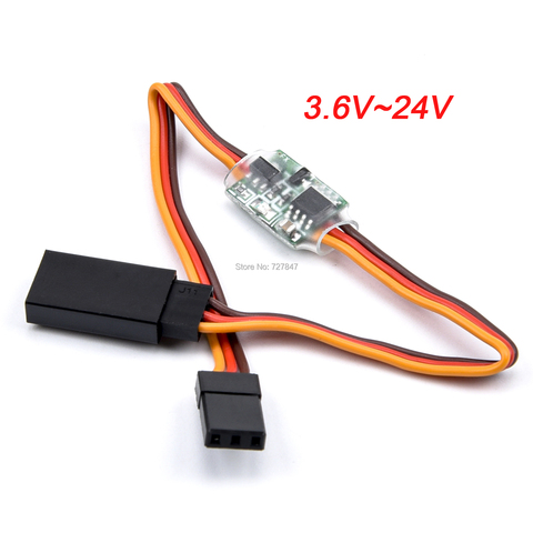 Servoseñal Universal de 5 a 6V/3,6 V ~ 24V, de control remoto para Servo, para avión JR Futaba, cola en V, 1 Uds. ► Foto 1/6