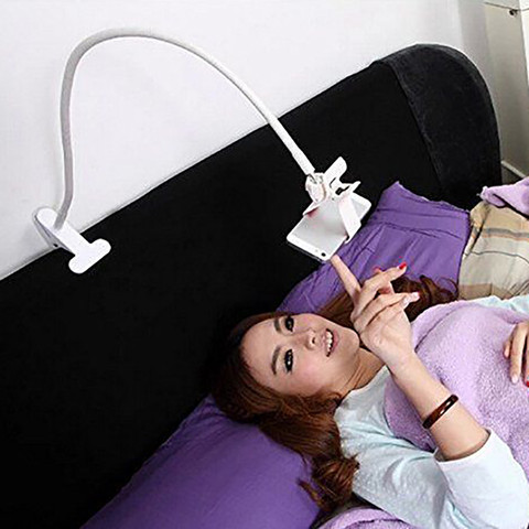 Soporte de teléfono para cama, brazo largo Flexible, Clip para teléfono móvil, tableta, escritorio, punto al por mayor, 2022 ► Foto 1/6