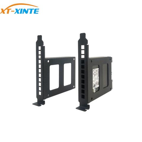 XT-XINTE de ranura PCI 2,5 pulgadas/IDE/SATA/SSD/HDD montaje Panel trasero soporte de adaptador de disco duro bandeja Caddy bandeja con Cable de datos Sata ► Foto 1/6