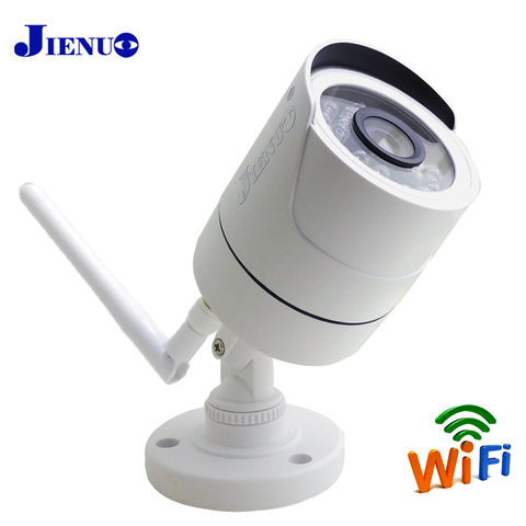 JIENUO-cámara inalámbrica a prueba de agua para exteriores, cámara Ip HD Cctv de seguridad, visión nocturna infrarroja, Audio por Wifi, P2P, vídeo doméstico ► Foto 1/6