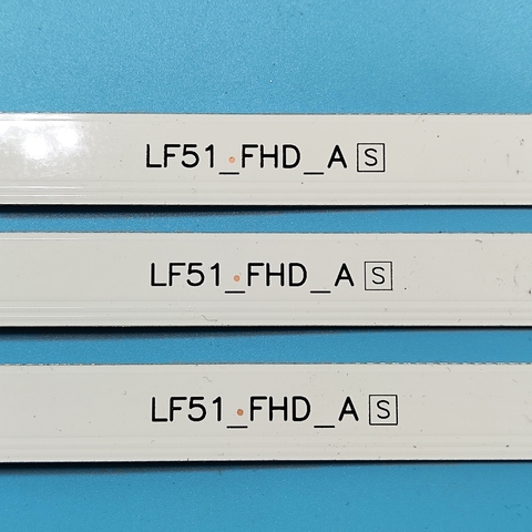 6 unids/lote tira de Led para iluminación trasera 7 lámpara para 43LJ594V 43UJ651V 43LH5100 LC430DUY (SH)(A3) 43LH51_FHD_A tipo HC430DUN-SLVX1-511X ► Foto 1/5