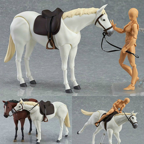 Arquetipo de Anime de ferrita de caballo móvil, colección de figuras de acción, modelo de pintura de artista, maniquí, dibujo de arte, boceto ► Foto 1/6