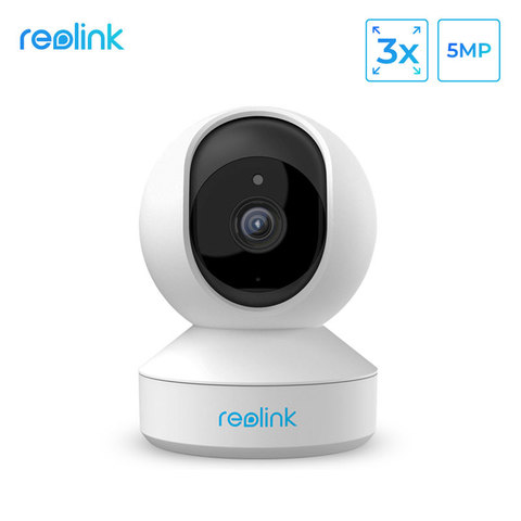 Reolink 5MP cámara IP PTZ 2,4G/5G WiFi cámara interior 3x Zoom óptico Pan/Tilt cámara de videovigilancia Monitor de bebé E1 Zoom ► Foto 1/4