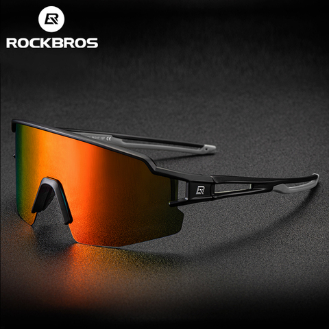 ROCKBROS Polarizadas Fotocromáticas Gafas Ciclismo Bike Gafas Gafas Deportes Al Aire Libre Bicicleta gafas de Sol Máscaras Gafas Miopía Marco ► Foto 1/6