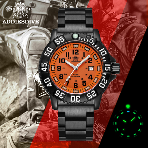 Addeis-relojes deportivos militares para hombre, pulsera electrónica luminosa resistente al agua hasta 50M, 2022 ► Foto 1/6