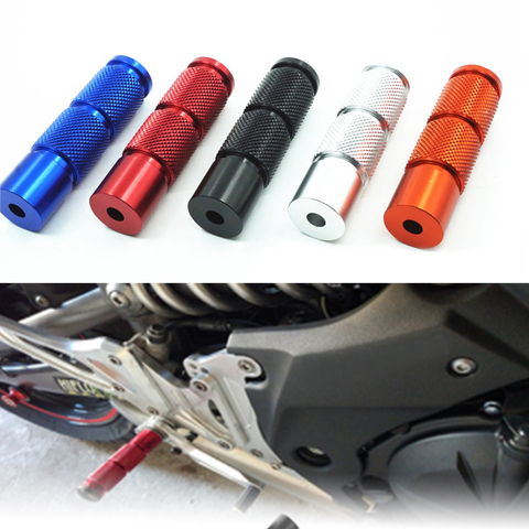 Reposapiés Universal CNC de aluminio para motocicleta, apoyapiés pedales para ATV, Yamaha, 2 uds. ► Foto 1/6