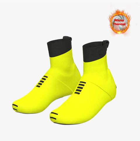 Ralvpha-cubierta de zapatos para bicicleta de montaña para hombre, nueva prenda deportiva de lana cálida para invierno ► Foto 1/6