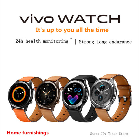 Vivo-reloj inteligente para hombre y mujer, pulsera deportiva multifunción, NFC, impermeable, con correa de muñeca ► Foto 1/6