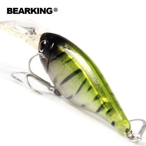 BearKing-Señuelos de Pesca A +, 2017, 80mm/14g, Tamaño Delgado, sábalo, manivela popper, cebo de buena calidad ► Foto 1/6