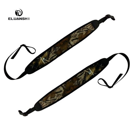 ELUANSHI Accesorios Rifle Sling Correa Ajustable Longitud hunter cinta de camuflaje Caza Tiro funda glock 17 arma ► Foto 1/4