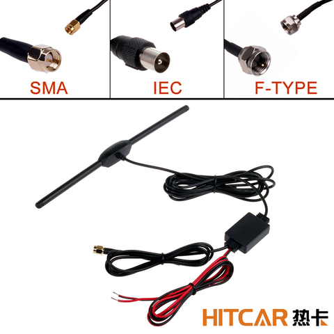 Sintonizador digital de TV con 4 antenas para coche DVB-T2 - Car