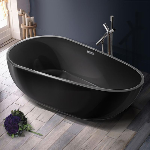 Crock de baño para adultos, Color negro completo, rojo, 1,3, 1,7 m, independiente, Europeo, 549 ► Foto 1/1