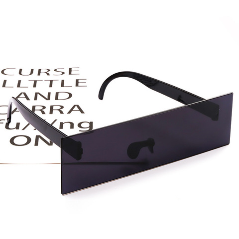 Gafas de Thug Life-gafas de sol de mosaico pixelado, lentes de sol de color negro, para fiesta de Cosplay, novedad, 1 Uds. ► Foto 1/5