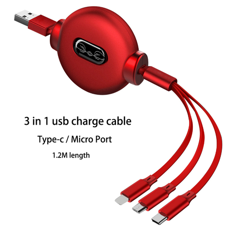 Cable de carga rápida para móvil, cable micro usb para huawei p30, honor 20, mate20, tipo c, samsung s9, s10, s20, a10, oppo, nuevo ► Foto 1/6