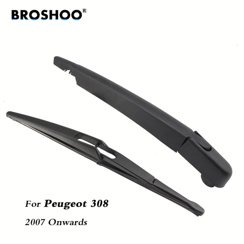 BROSHOO-escobilla de limpiaparabrisas trasero de coche, limpiaparabrisas trasero para Peugeot 308 Hatchback (2007 en adelante), 310mm, estilo automático ► Foto 1/6