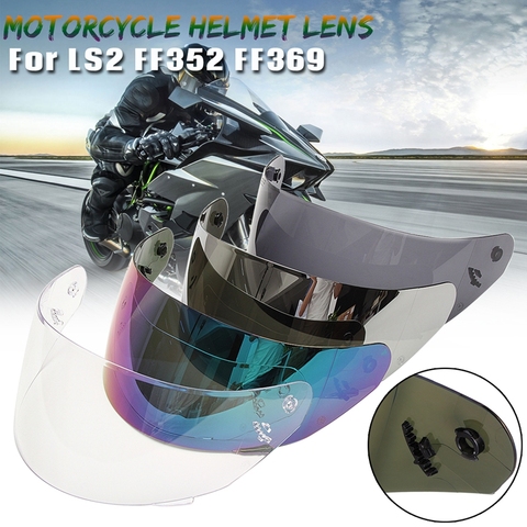 Lentes para casco de motocicleta de cara completa, visera para LS2 FF352 FF351 FF369 FF384, gafas, máscara completa, herramientas de lentes ► Foto 1/6