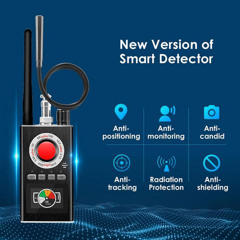 K88-cámara antiespía multifunción GSM, Detector de errores de Audio, GPS, rastreador de señal RF, detección de intrusos, Protección de Privacidad ► Foto 1/6